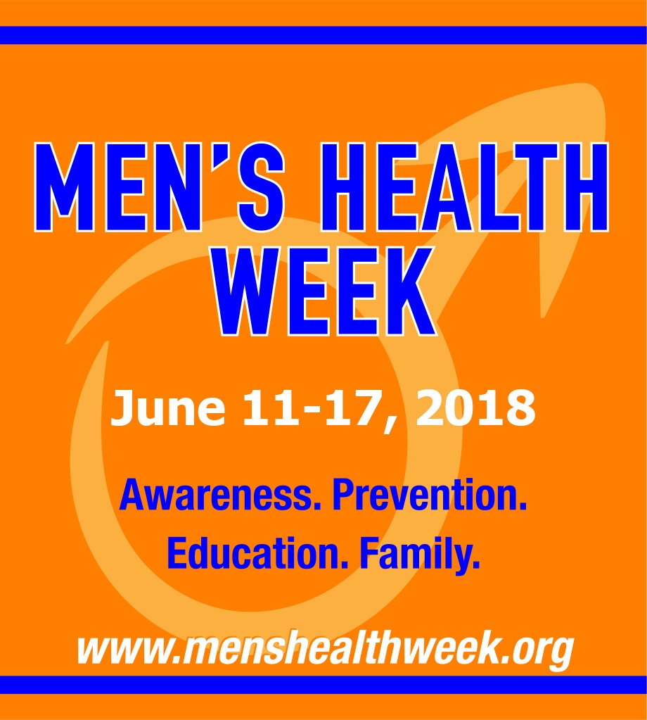 June 1117 Is National Men's Health Week!